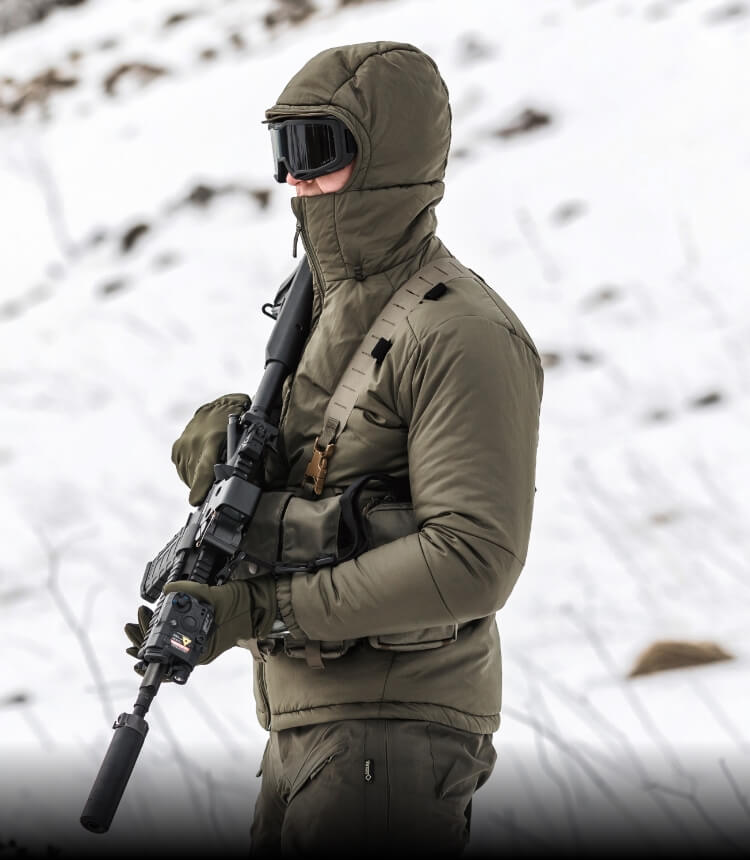 Tactical Winter Jackets Stay warm in extreme cold UF PRO